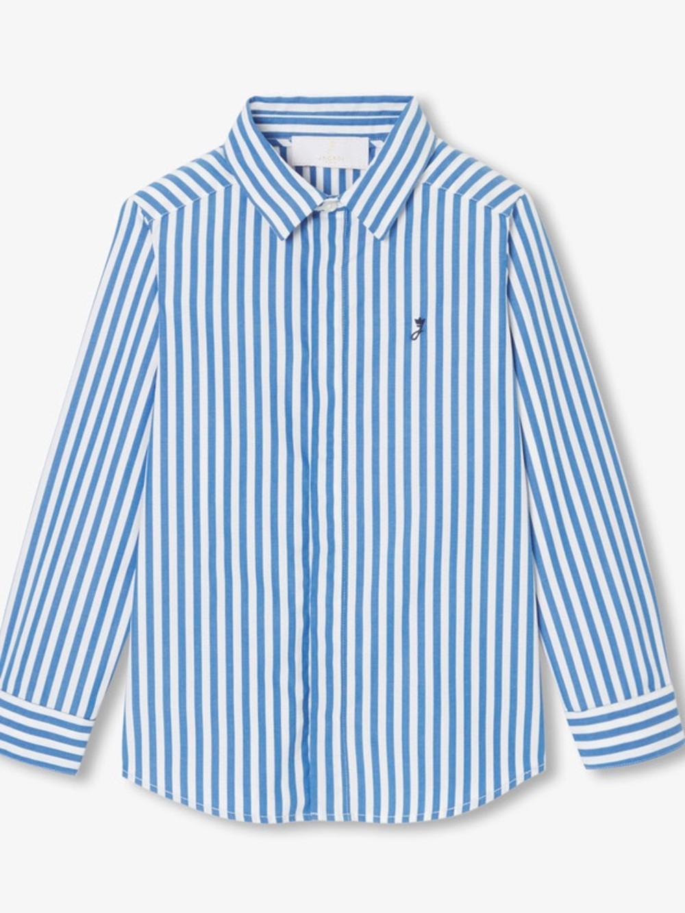 Jacadi Boy’s classic blue and white button down 3T